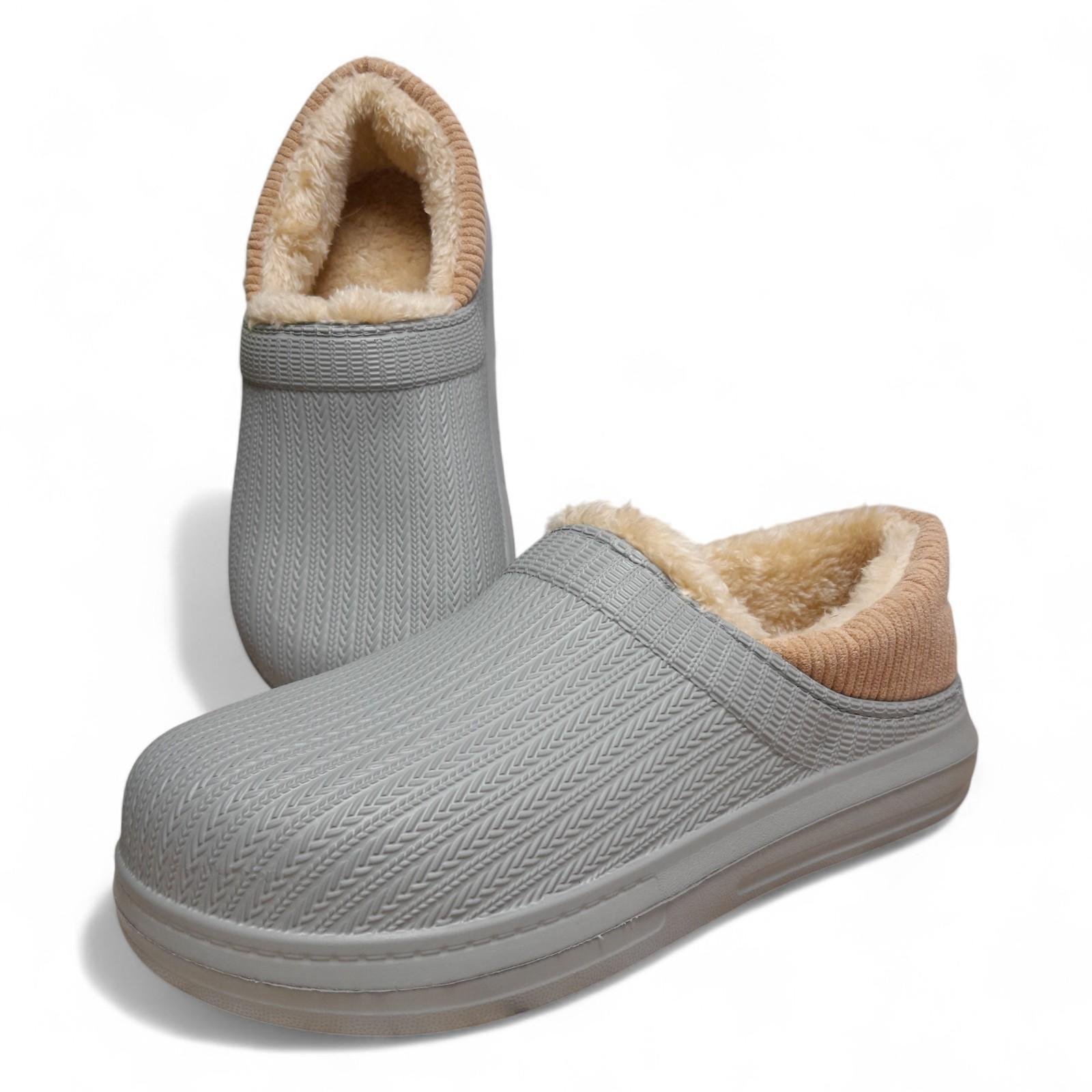 Галоши женские утепленные GIPANIS с высокой пяткой р. 38 24 см Светло-серый (2745382053)