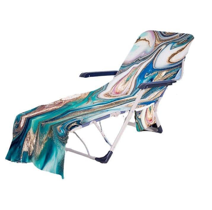 Полотенце-подстилка для шезлонга HomyTex 73х210 Абстракция 3 (8-79030)