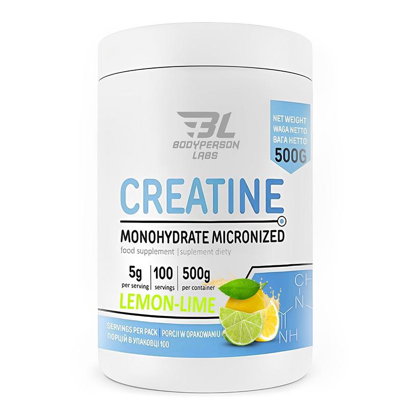 Креатин Bodyperson Labs Creatine Monohydrate Lemon Lime 500 г