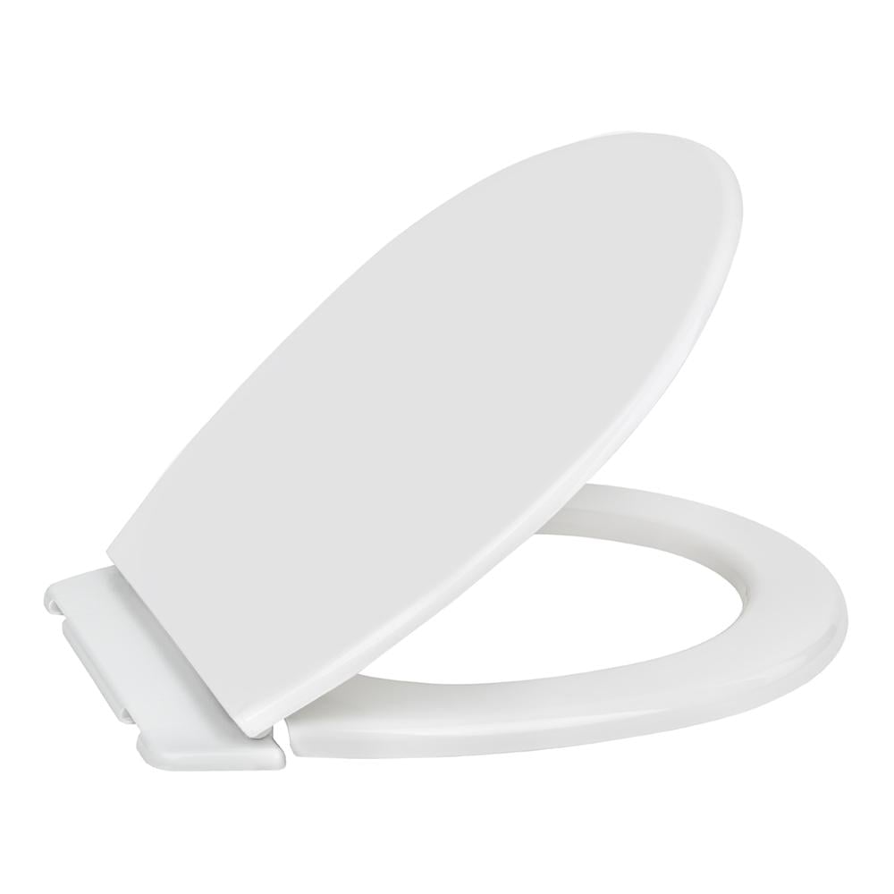 Сидіння для унітаза SoloPlast СП‑11 з пластиковим кріпленням і планкою 362x414 мм (2510017331)