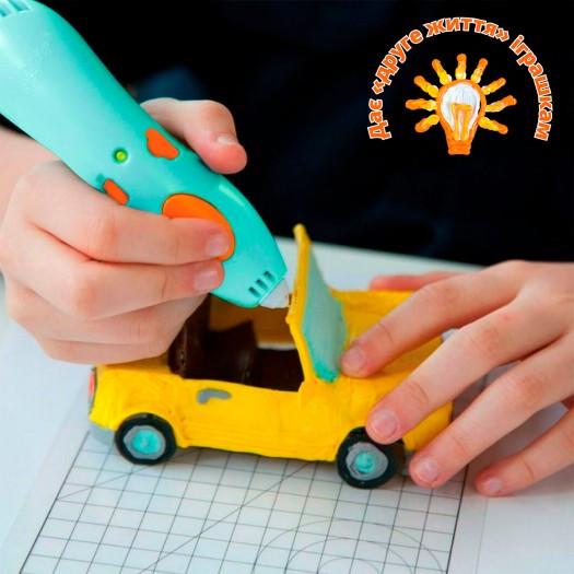 Набір стрижнів для 3D-ручки 3Doodler Start Мікс 75 шт. Чорний/Рожевий/Сірий (3DS-ECO-MIX3-75-ks) - фото 7