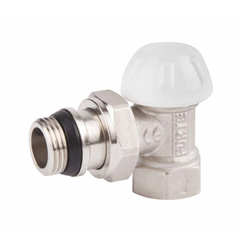 Кран радіаторний з антипротечкою кутовий SD Forte SF233W15 Powerful 1/2"  (SD00021138)