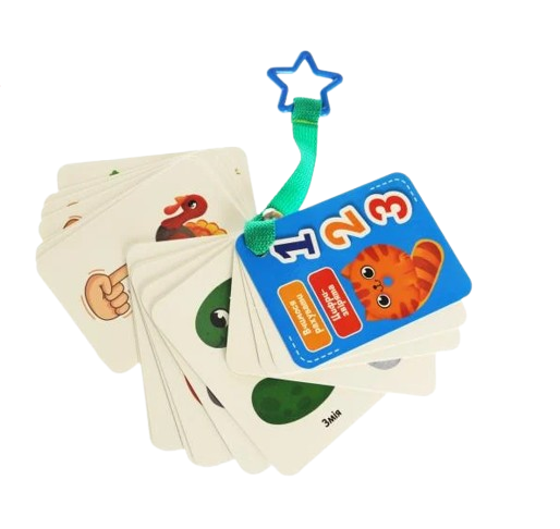 Настільна гра Vladi Toys Картки на ремені. Цифри та рахунок (MTT-152970)
