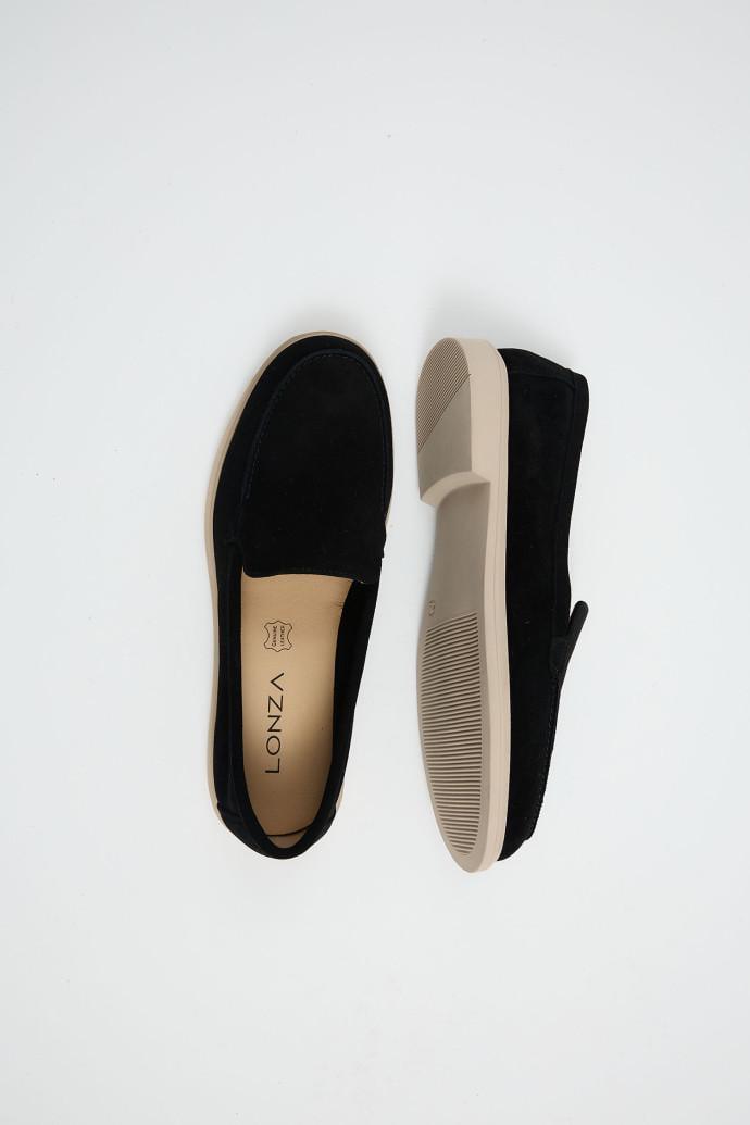 Мокасини жіночі LONZA замшеві р. 41 Чорний (198803) - фото 5