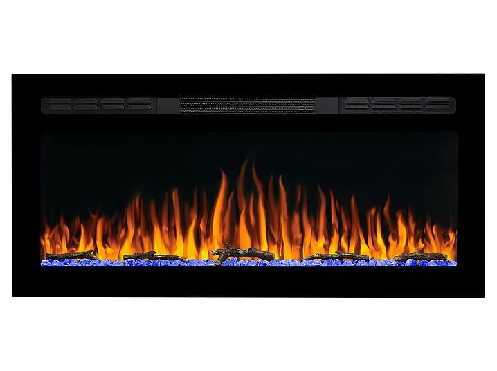 Електрокакамин настінний/вбудовуваний ArtiFlame AF37WR з 3D ефектом полум'я обігрівом і звуком
