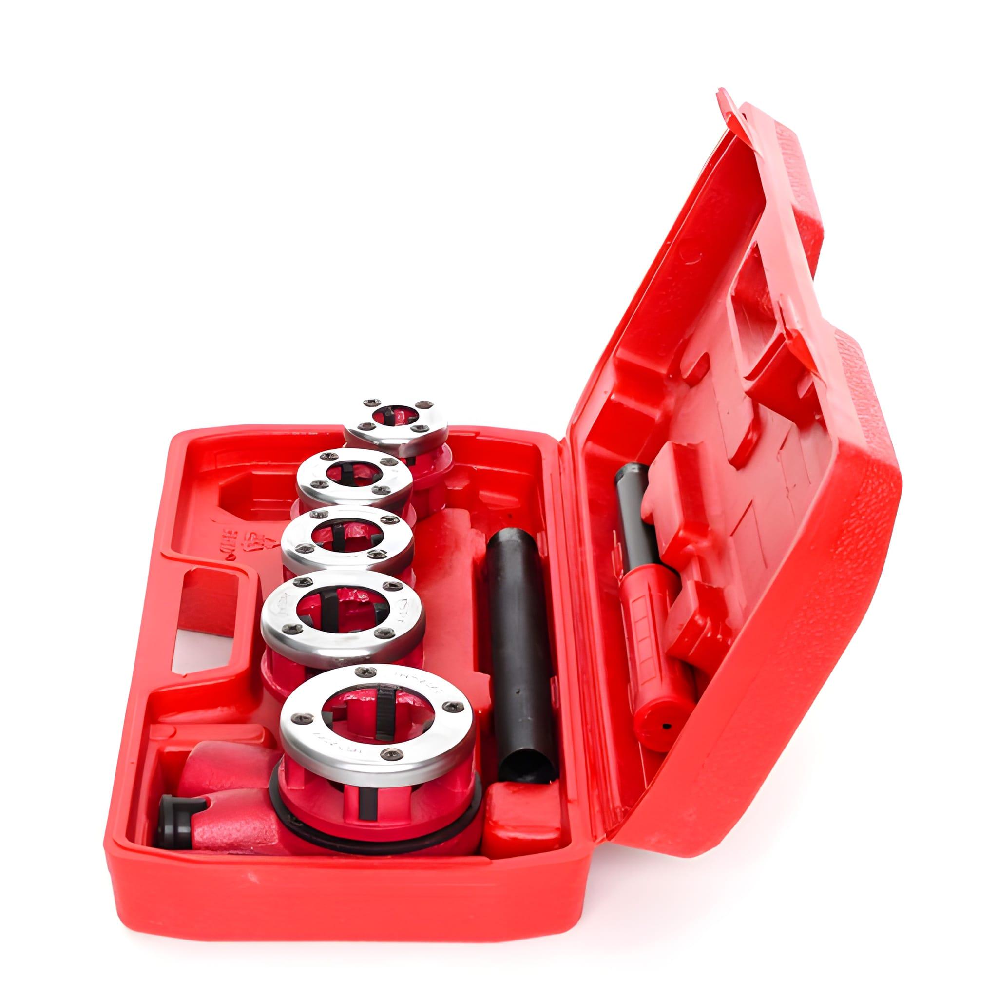 Набір плашок та клуп різьбонарізний Kraft&Dele KD331 5 шт. - фото 6