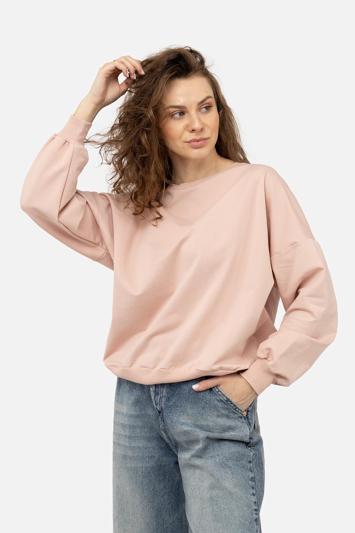 Свитшот женский р. 46 Розовый (SKT000957872) - фото 3 Свитшот женский р. 46 Розовый (SKT000957872) - фото 3