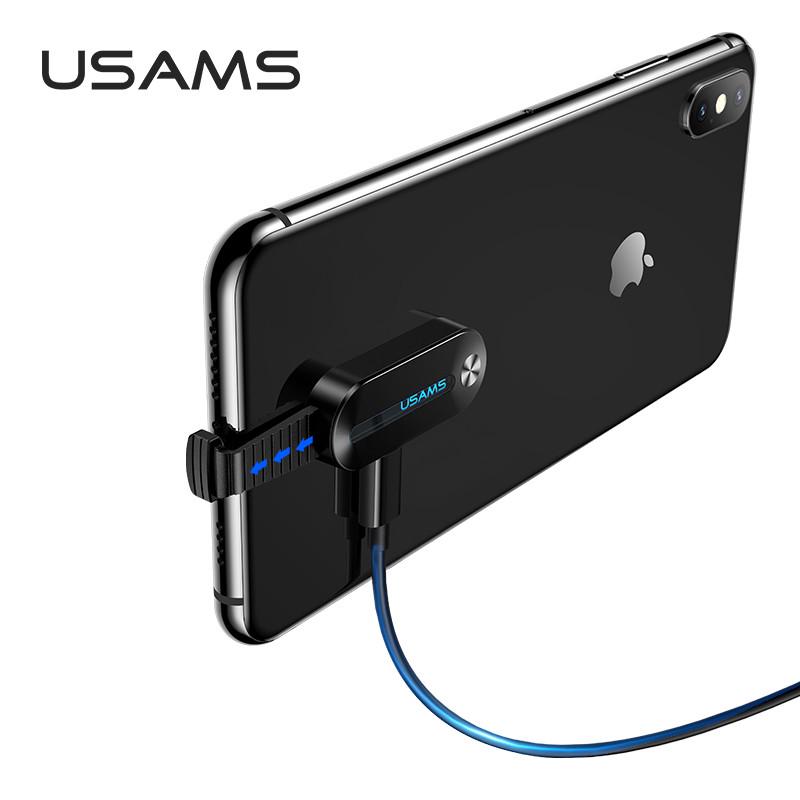 Переходник USAMS Lightning to 3.5mm Lightning Adapter US-SJ358 - фото 2