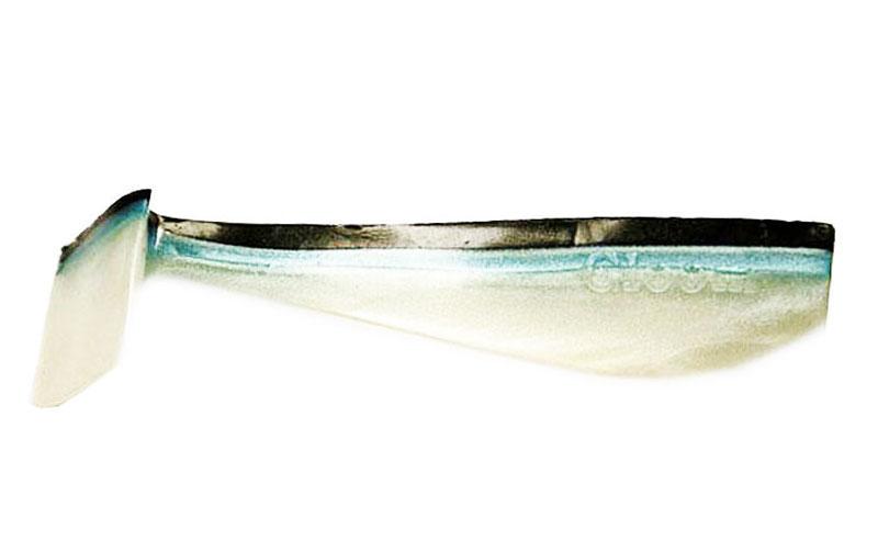 Силиконовый виброхвост Fox Gloom №029 10 см Black/Blue/Perlamutr (260255)