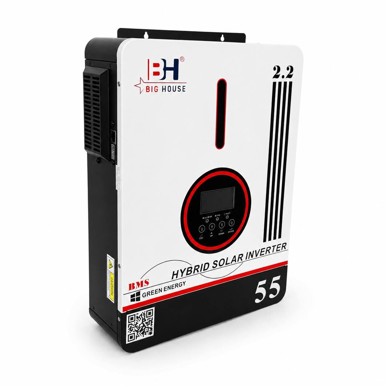 Гибридный инвертор BH BIG HOUSE SP-2200 1800W 12V с контроллером MPPT 80А чистый синус (M1203)