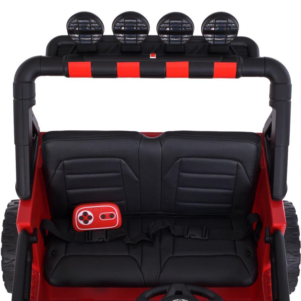 Дитячий електромобіль Bambi Jeep Toyota 2566AEBLR 4W Червоний - фото 6 Дитячий електромобіль Bambi Jeep Toyota 2566AEBLR 4W Червоний - фото 6