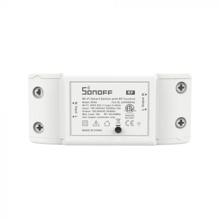 Wi-Fi реле Sonoff basic RFR2 RF 433 з пультом - фото 2