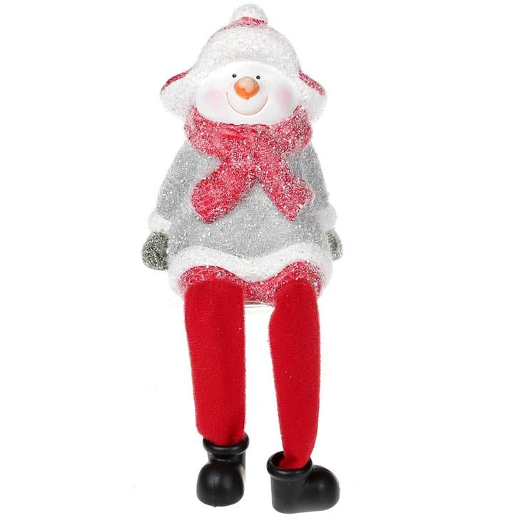Декоративна фігура BonaDi Сніговик (711-294)