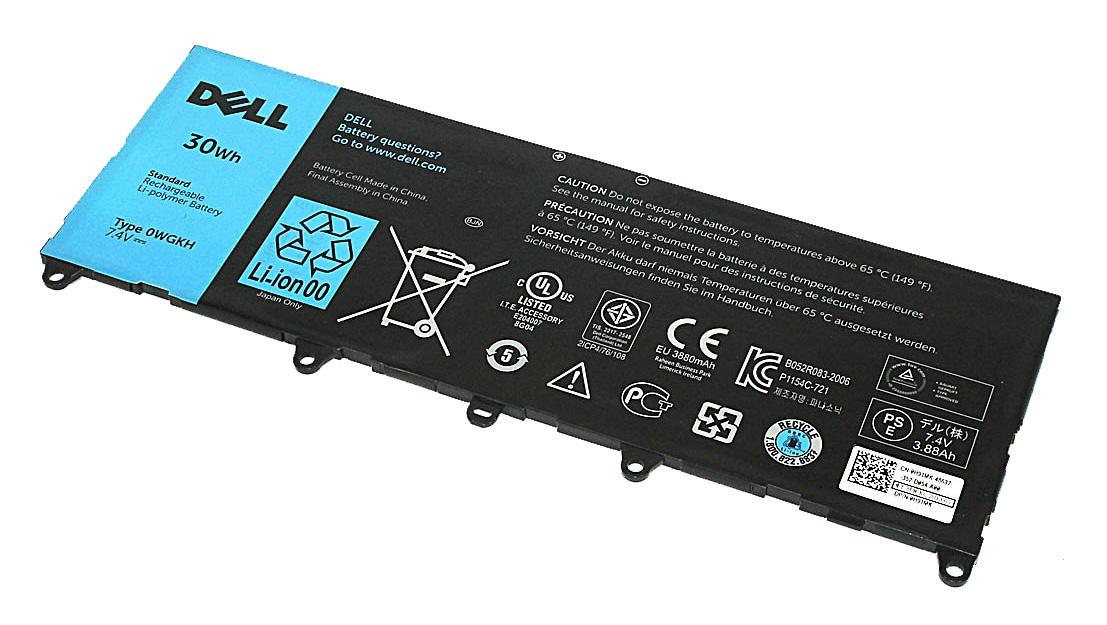 Аккумулятор для ноутбука Dell 0WGKH Latitude 10-ST2e 7,4 V 3880 mAh Black (060026)