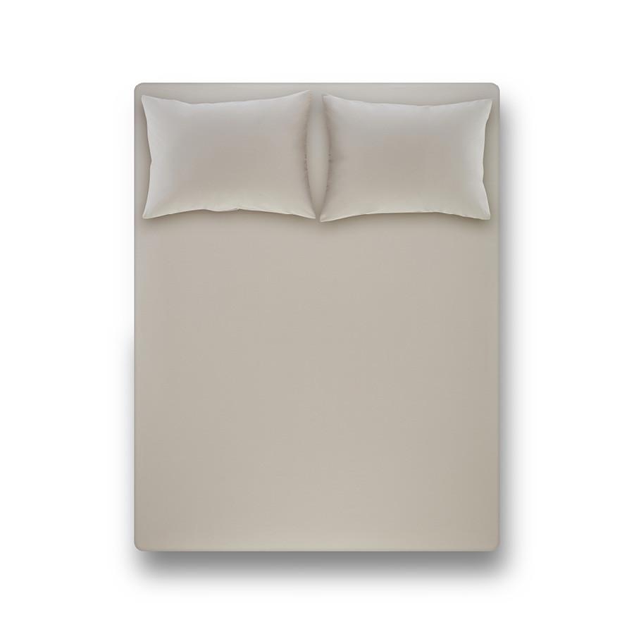 Простынь на резинке с наволочкой Penelope Laura 100х200/50х70 Светло-серый (svt-2000022278218)