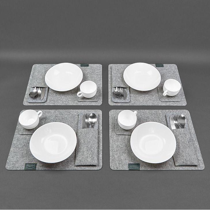 Набор для сервировки стола на 4 персоны Зеленый (A-028329) - фото 2 Набор для сервировки стола на 4 персоны Зеленый (A-028329) - фото 2