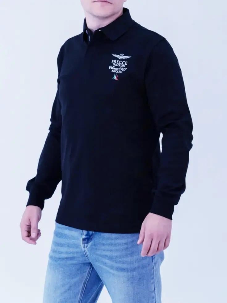 Поло мужское Aeronautica Militare Interlock AC-15146NB L (21141855)
