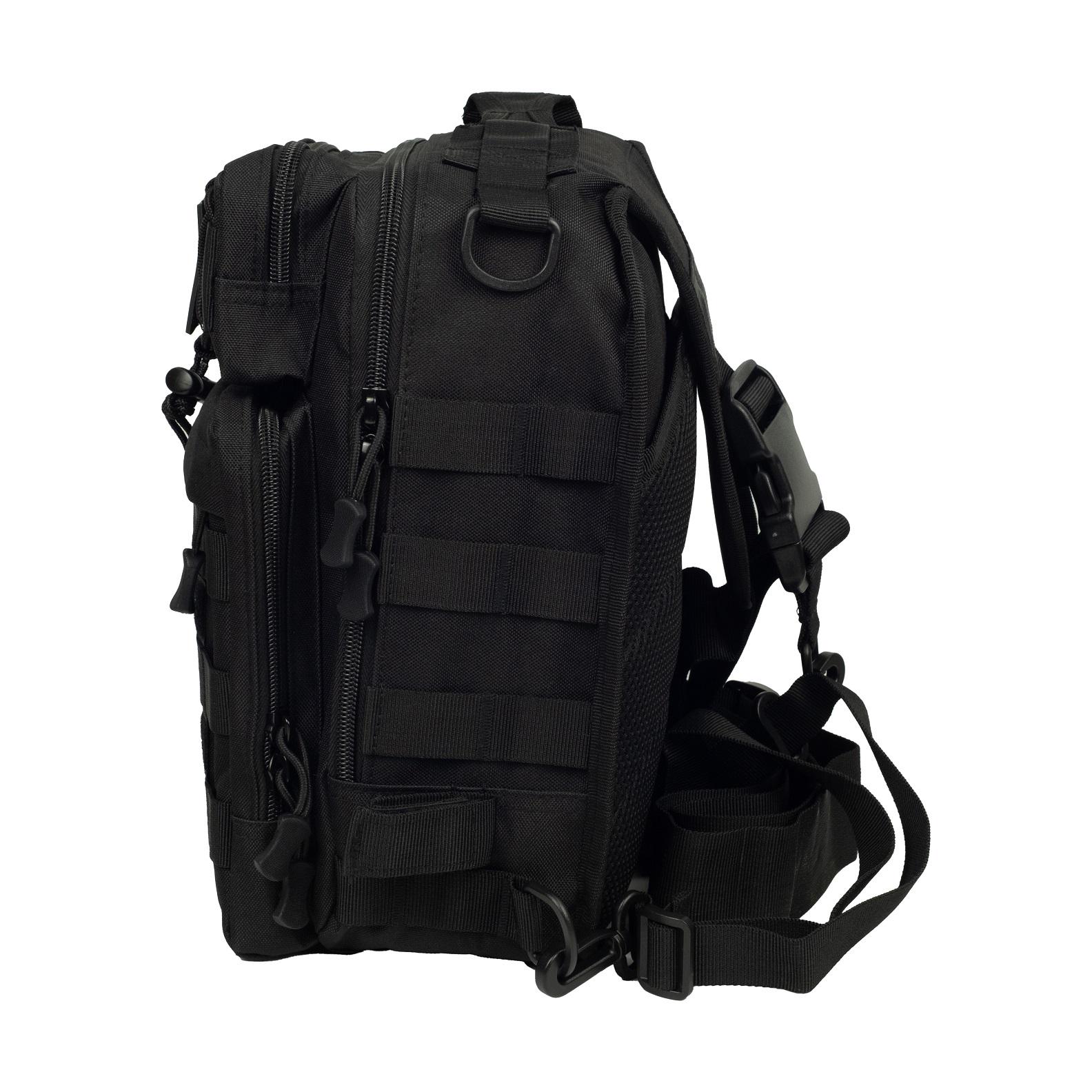 Сумка через плече Tribe Sling Pack 6,5 л Чорний (T-IE-0003-black) - фото 16