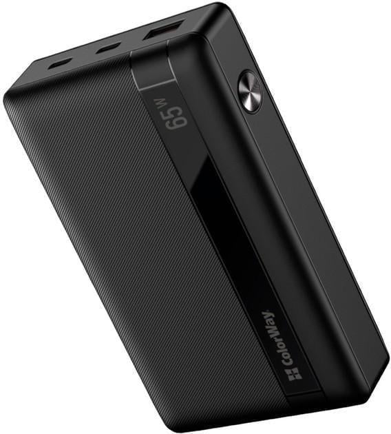 Повербанк ColorWay 20000 mAh 65 Вт Черный (2443955531)