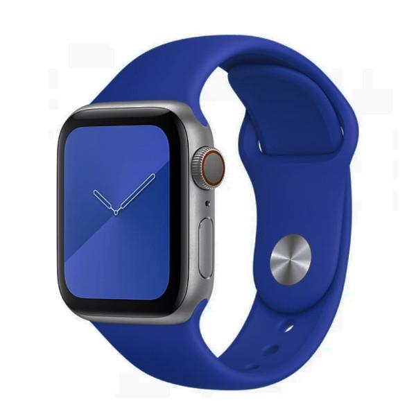 Ремешок DK для Apple Watch 38 мм Series 1/2/3 S/M Silicone Sport Band (08738)