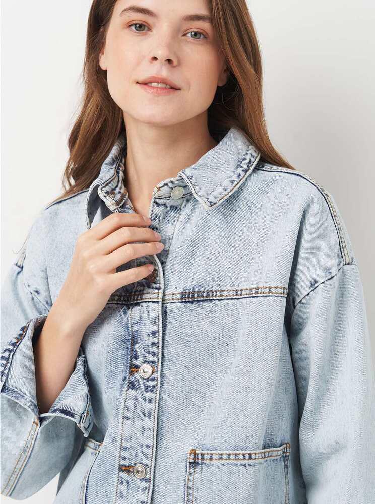 Піджак Veto Jeans VT2720x50 жіночий S Синій (192760) - фото 4 Піджак Veto Jeans VT2720x50 жіночий S Синій (192760) - фото 4