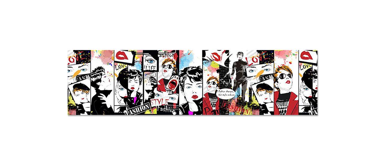 Наклейка виниловая на кухню Zatarga Fashion 650х2500 мм Разноцветный (1224281876)