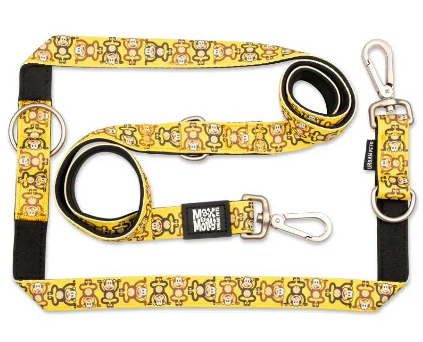 Поводок для животных Max&Molly Multi-Function Leash Monkey Maniac L (27426504)
