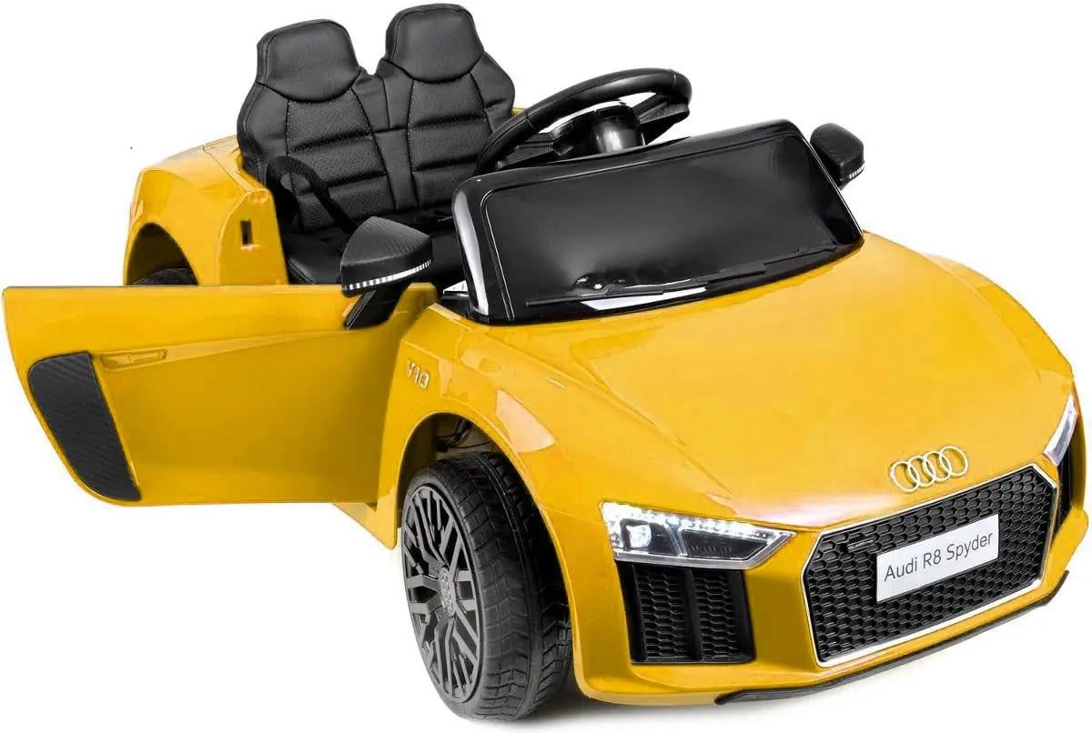 Детский электромобиль Audi HL-1818 колеса EVA Желтый (42300137mili)
