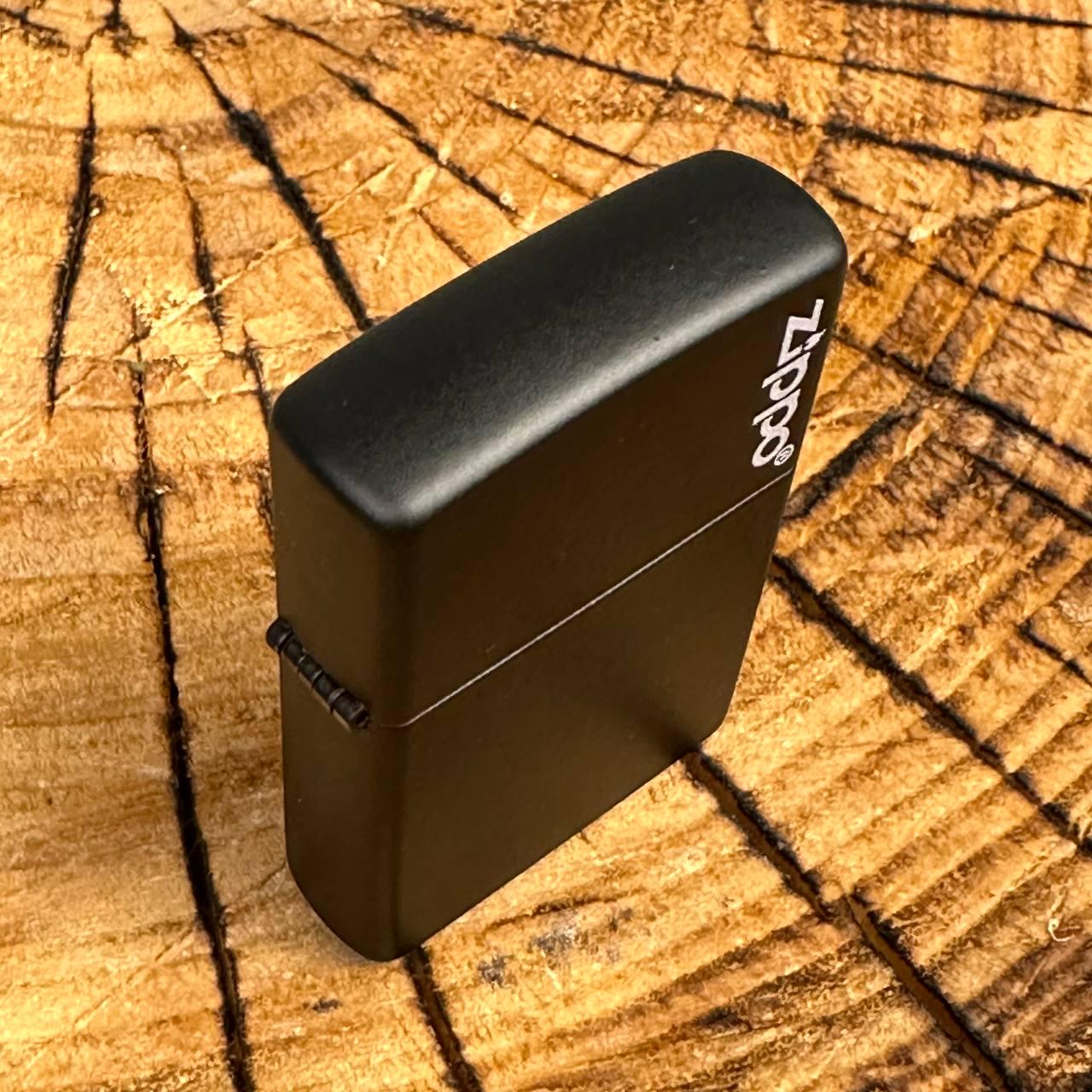 Зажигалка бензиновая ZIPPO 218 ZL Black Matte - фото 2