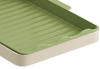 Подставка для крышек 14822 13х18х33,5 см Зеленый (4996635) - фото 9 Подставка для крышек 14822 13х18х33,5 см Зеленый (4996635) - фото 9