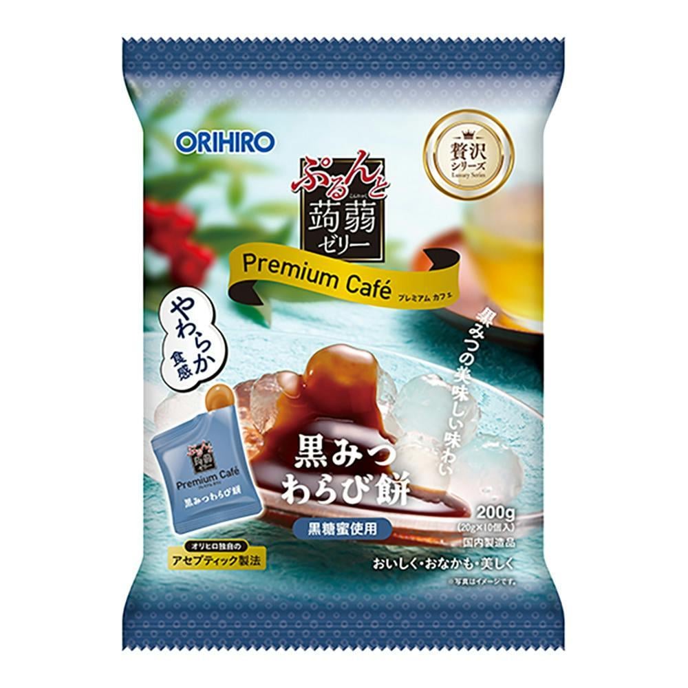 Конняку-желе низкокалорийное ORIHIRO Purunto Konjac Jelly Коричневый сахар 200 г
