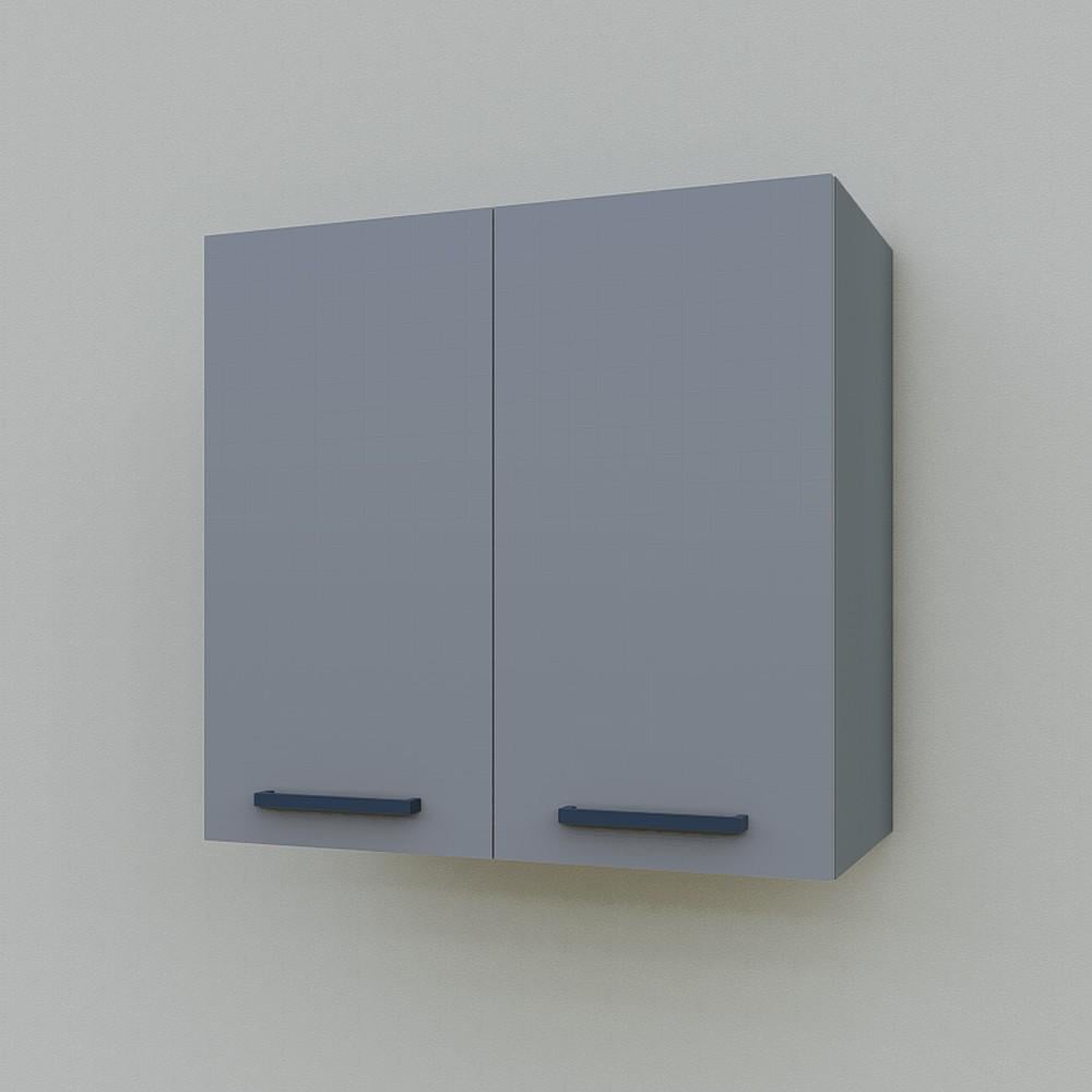 Шкаф верхний навесной Opendoors МП10 600 мм Антрацитовый/Графитовый (МП10/7)