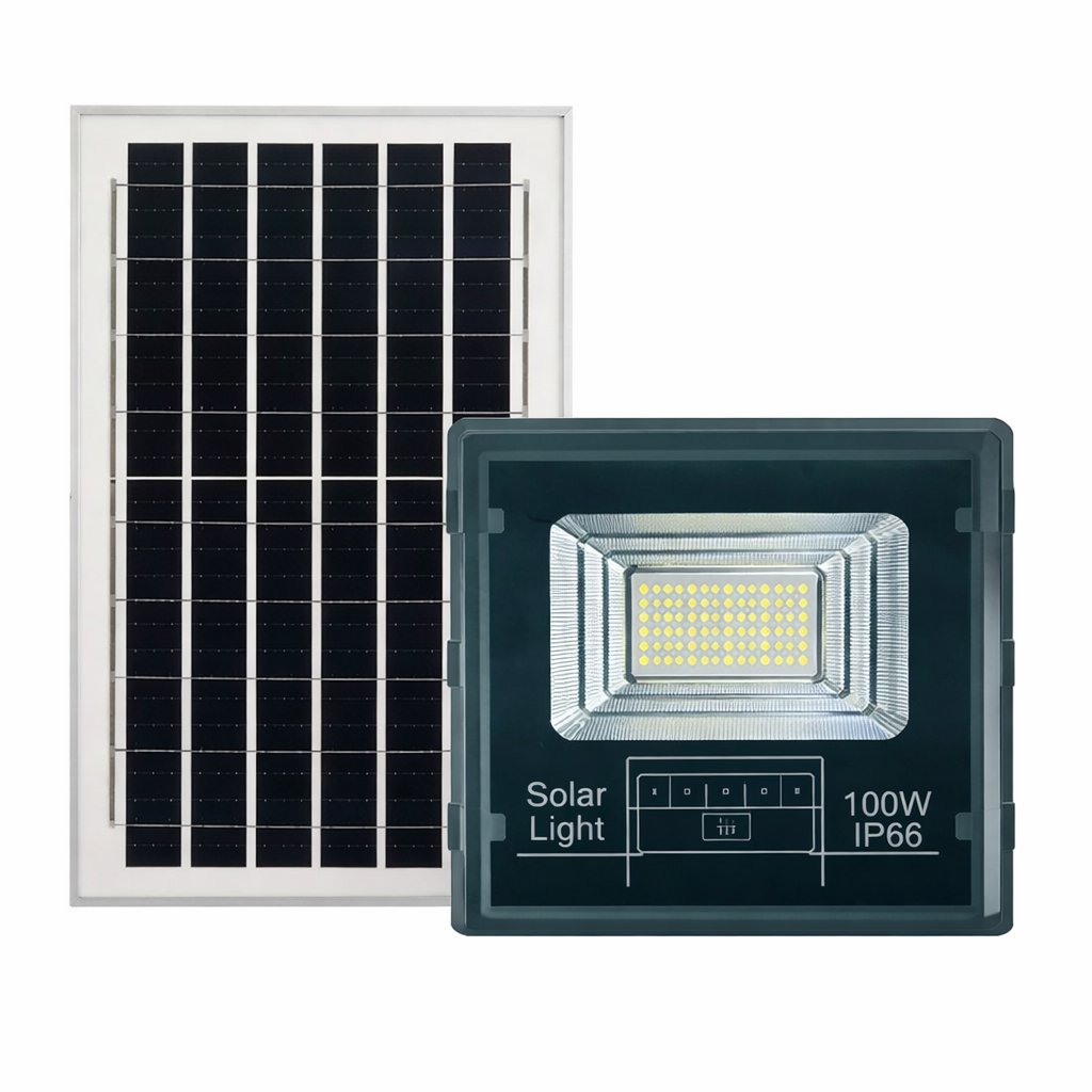 Фонарь на солнечных батареях 60 LED 100 Вт 200х55 мм (HP-5-73)