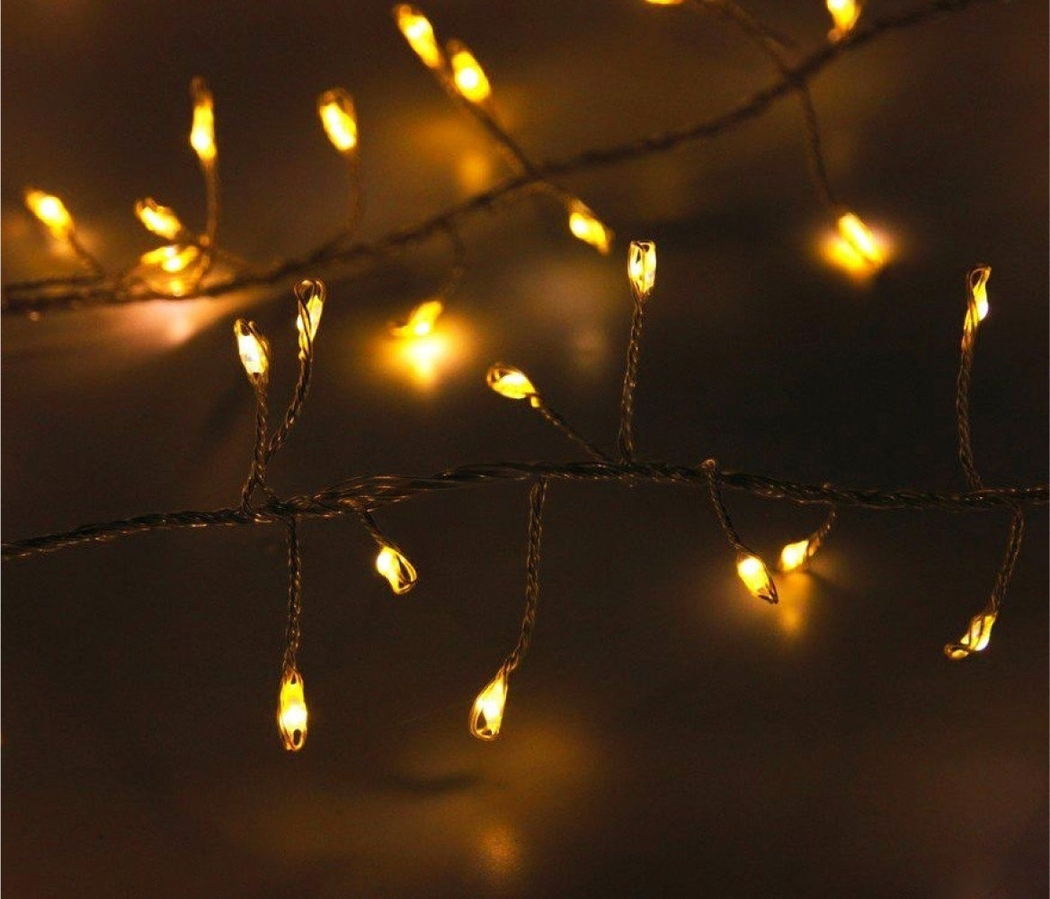 Гирлянда светодиодная роса Фейерверк 10 м от USB и сети 220V с пультом 500 LED 8 режимов IP44 Теплый белый - фото 10 Гирлянда светодиодная роса Фейерверк 10 м от USB и сети 220V с пультом 500 LED 8 режимов IP44 Теплый белый - фото 10