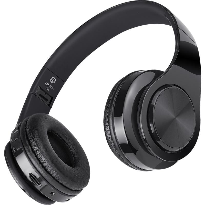 Бездротові Bluetooth-навушники з мікрофоном 4sport B39 Black