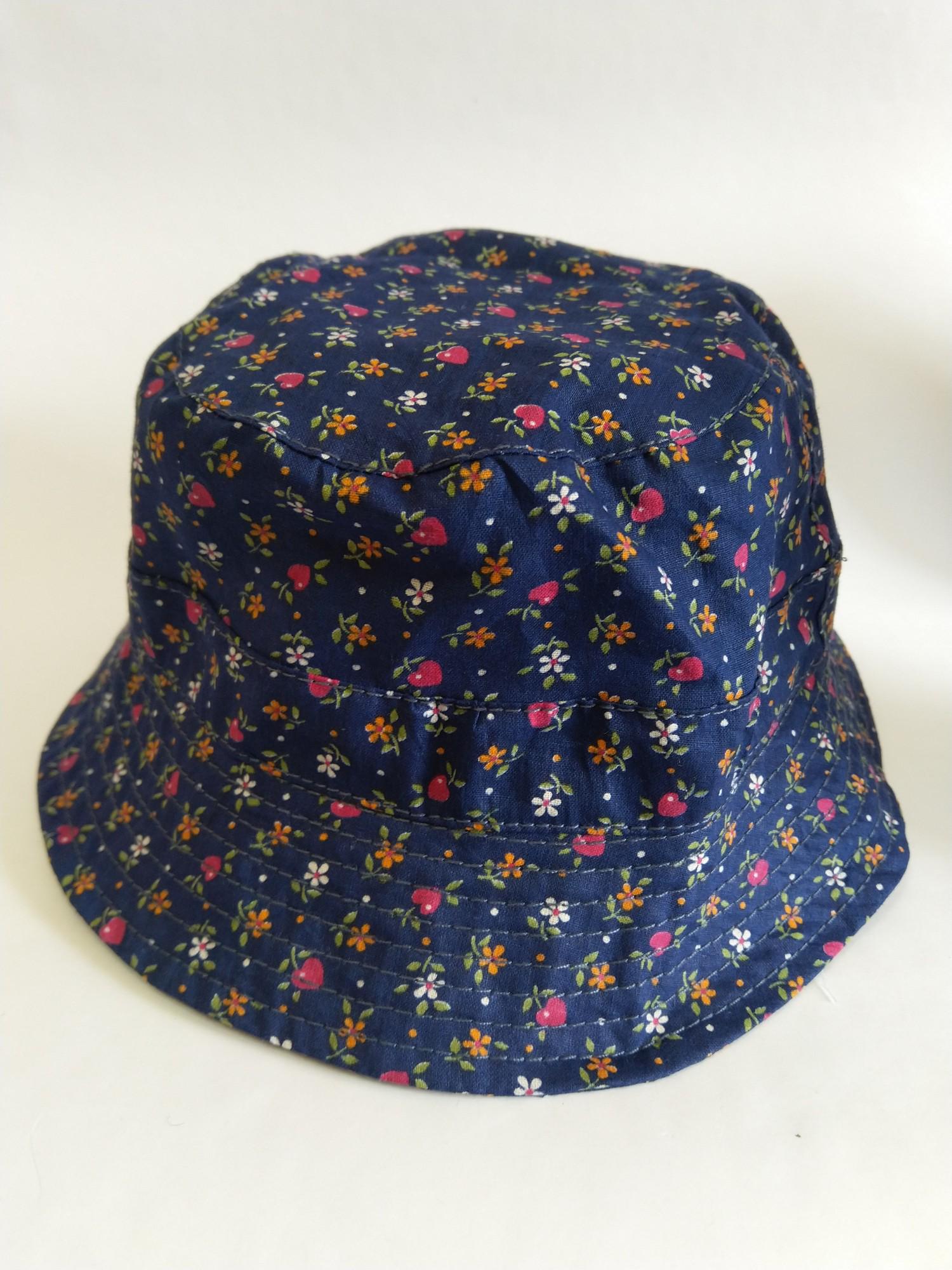 Панама-шляпа Lider Мелкий цветочек хлопок 56-58 см Темно-синий (25147634) - фото 2 Панама-шляпа Lider Мелкий цветочек хлопок 56-58 см Темно-синий (25147634) - фото 2