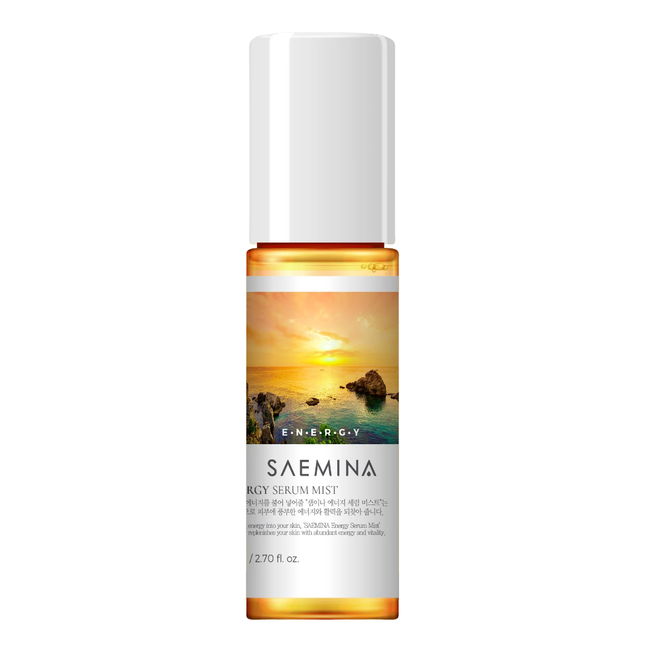 Сироватка-міст зволожуюча NEWLAND ALL NATURE Saemina Energy Serum Mist на основі ніацинаміду та аденозину 80 мл (8809498422514)
