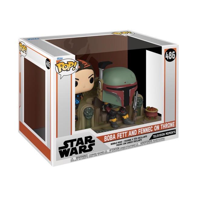 Фігурка Funko Pop Star Wars Boba Fett and Fennec 12 см (SW BF 486) - фото 2