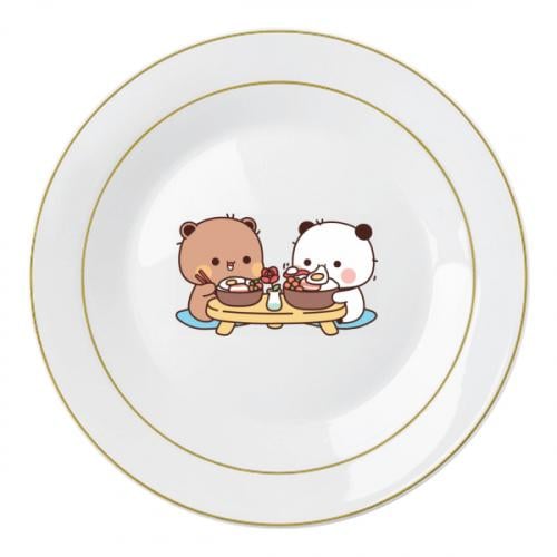 Тарілка Bubu and Dudu Enjoying Lunch (18831094-73-194577) - фото 1 Тарілка Bubu and Dudu Enjoying Lunch (18831094-73-194577) - фото 1