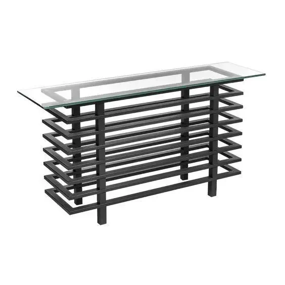 Столик консольный Loft NS-370 для работы и кабинета Черный (3075781420)