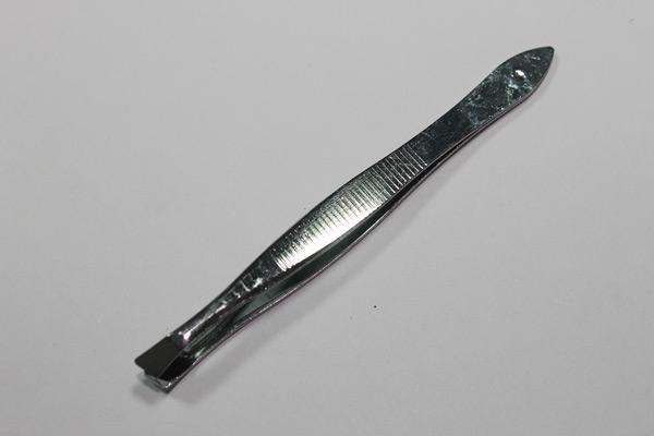 Пинцет металлический в чехле 9 см - фото 2 Пинцет металлический в чехле 9 см - фото 2