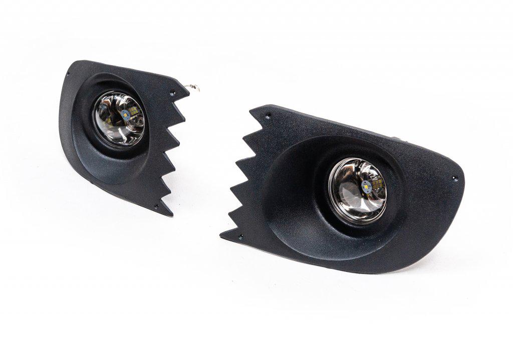Противотуманки GPlast для Renault Symbol 2008-2013 гг. Черный