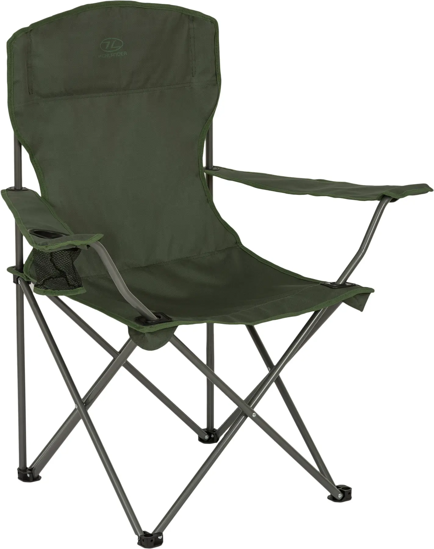 Стілець розкладний Highlander Edinburgh Camping Chair Olive (FUR002-OG) - фото 1