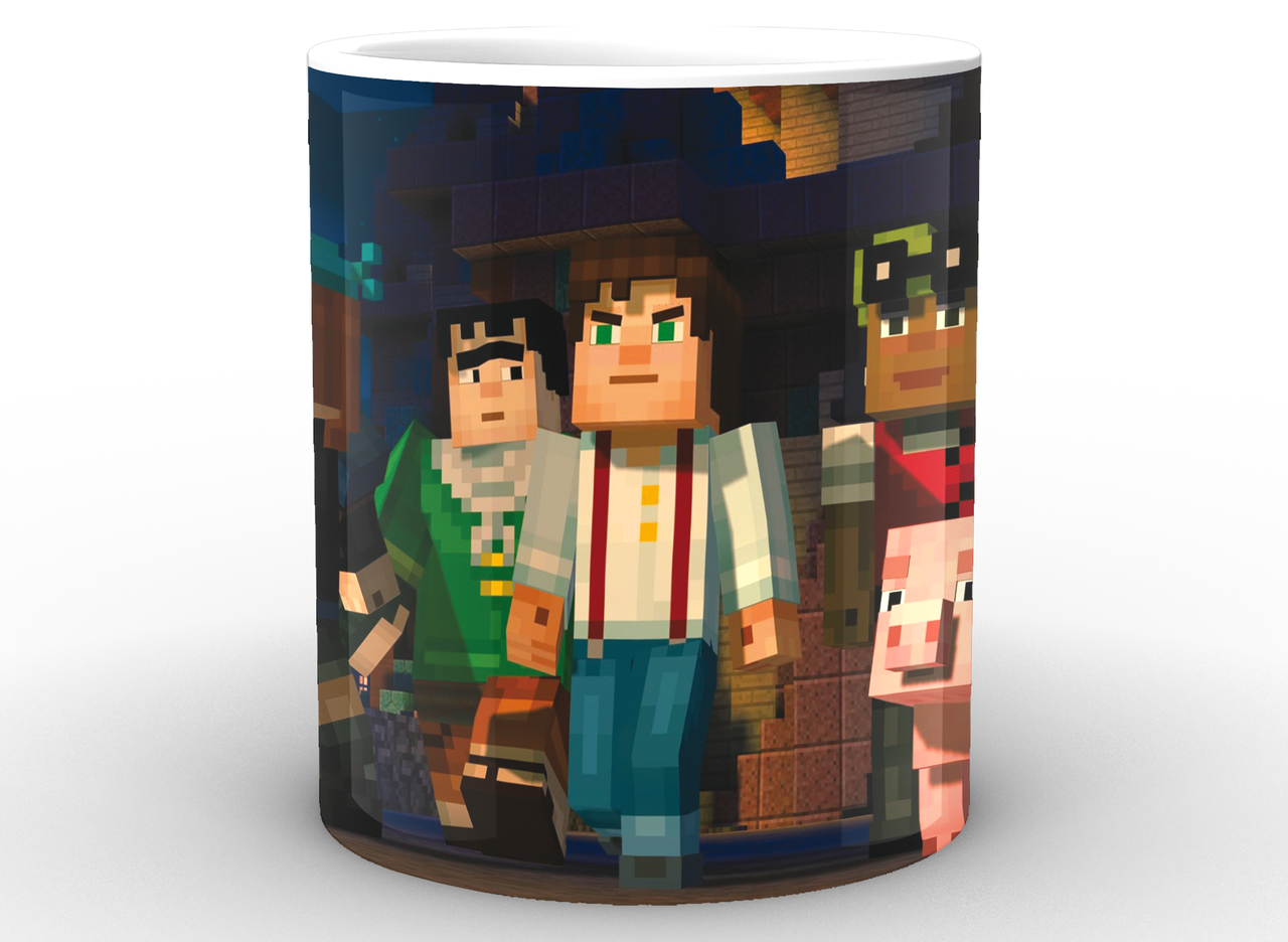 Чашка GeekLand Minecraft Мобы 330 мл (MС.02.027) - фото 2