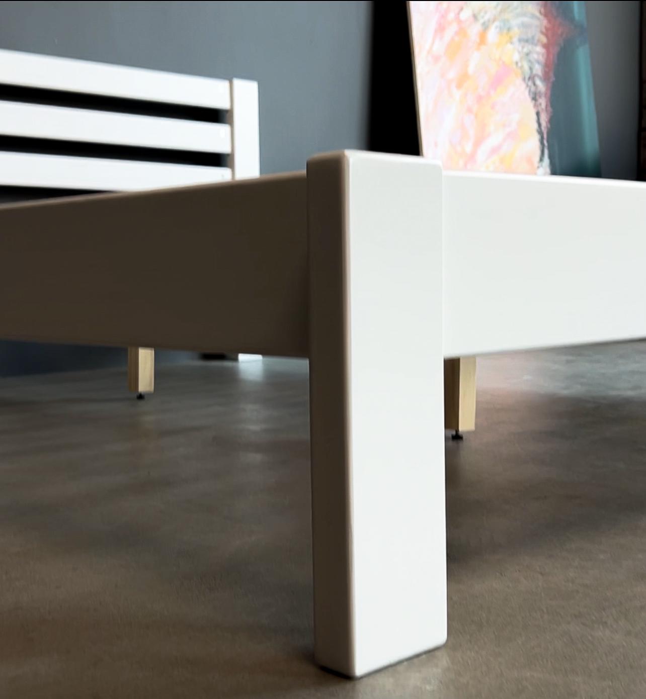 Ліжко односпальне Mebigrand Колумбія 70х190 см Білий (MBG-2703) - фото 8 Ліжко односпальне Mebigrand Колумбія 70х190 см Білий (MBG-2703) - фото 8