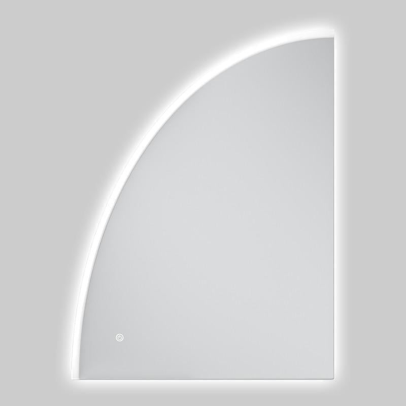Зеркало для ванной комнаты MIXXUS Premium TOPPER MS02 LED Touch/Anti-fog/димер 3-6,5kK 75x100 мм (MP6634)