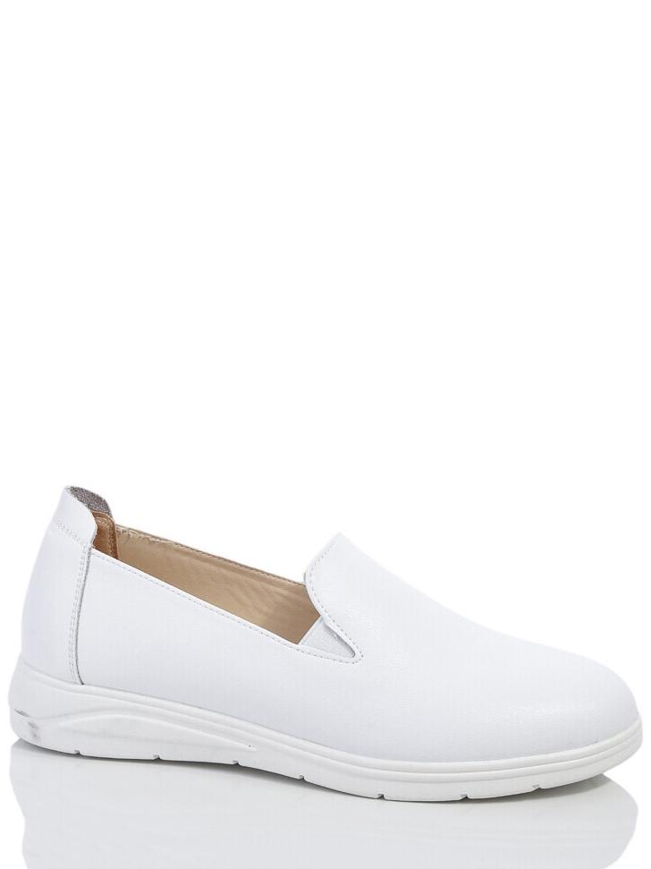 Слипоны кожаные ITTS SN0306-3 р. 36 Белый