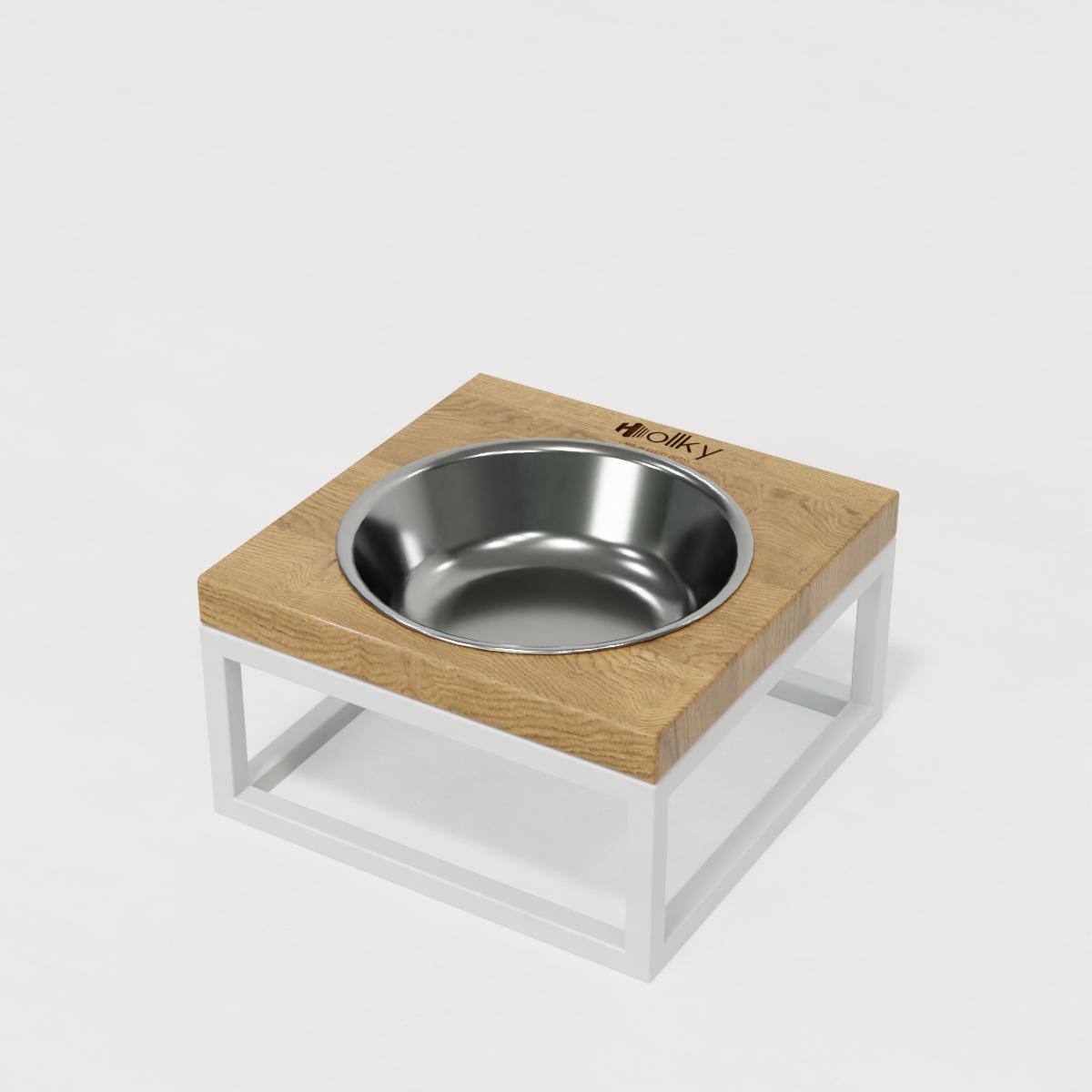 Миска на подставке для кошек и маленьких собак Hollky Base Solo S 0,45 л (S-18187-WHNT) - фото 9 Миска на подставке для кошек и маленьких собак Hollky Base Solo S 0,45 л (S-18187-WHNT) - фото 9