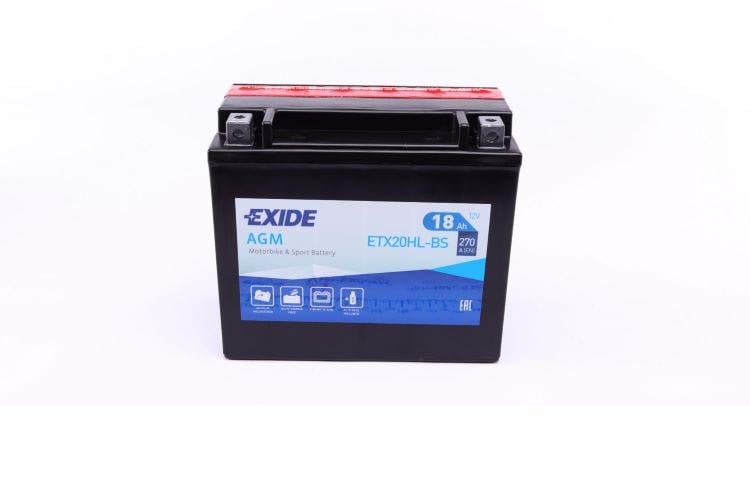 Аккумулятор EXIDE AGM R EN270 18 Ah-12V 175х87х155 мм (ETX20HL-BS)