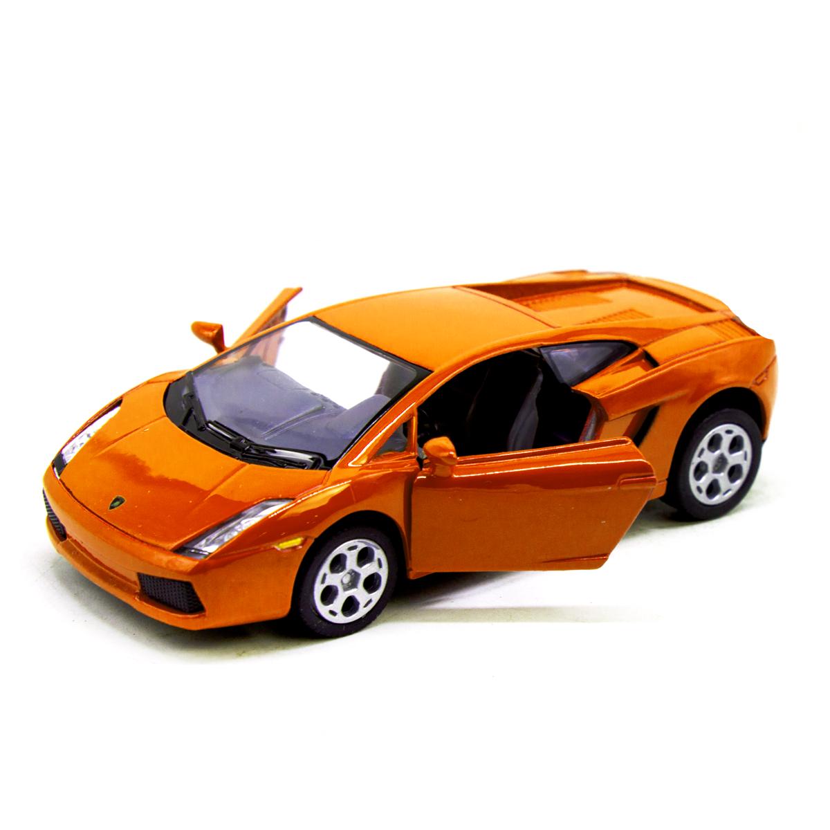 Машинка Kinsmart Lamborghini Gallardo Оранжевый (118550)